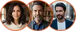 Avatars of satisfied users of Futuro Seguro